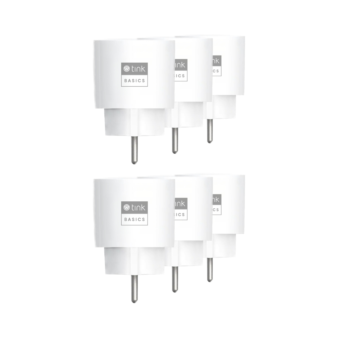tink Basics Matter Smart Plug - Zwischenstecker - 6er-Set