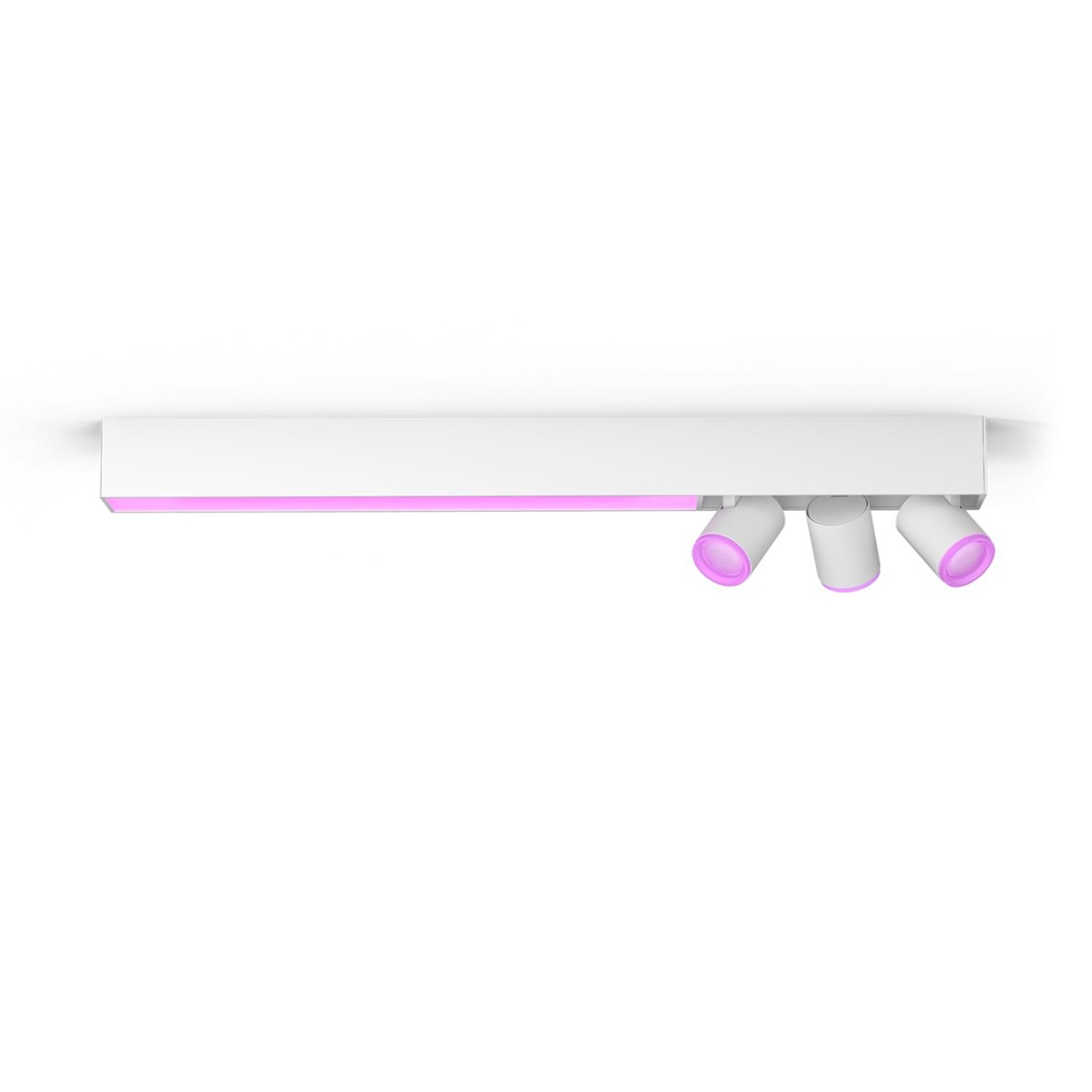 Philips Hue White & Color Ambiance Centris 3 Spots 3350lm - Weiß (+GRATIS Hombli Lichterkette)