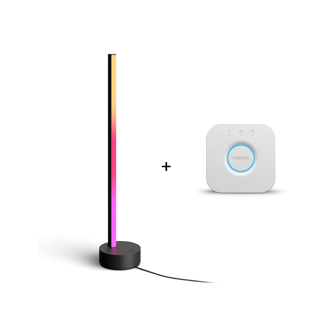 Philips Hue Gradient Signe Tischleuchte + Bridge