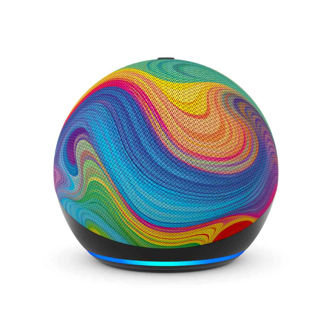 Amazon Echo Dot Kids - Neueste Generation - Regenbogenwirbel