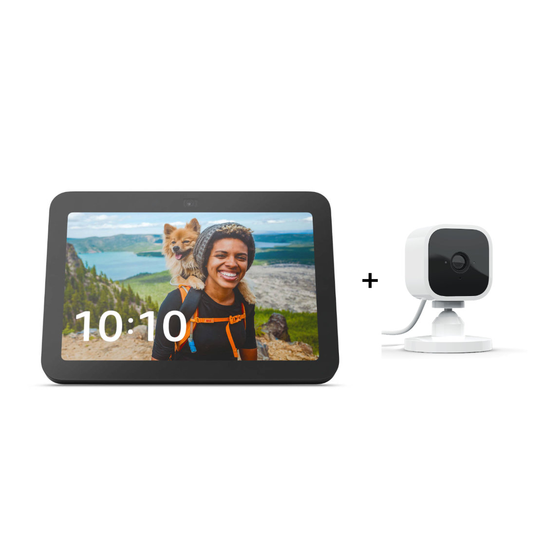Amazon Echo Show 8 - 2023 + Blink Mini Kamera