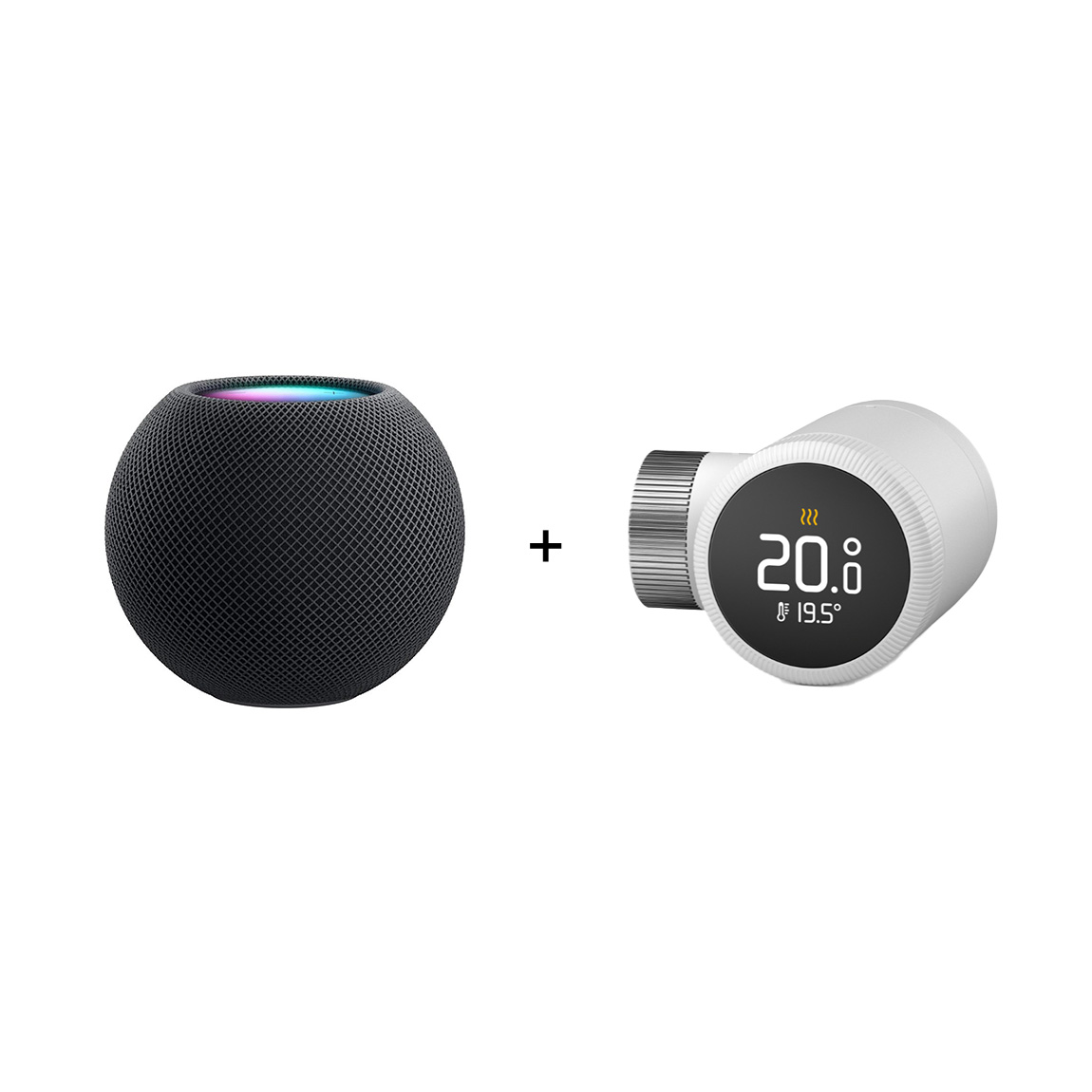 Apple Starter Set Heizen - mit HomePod Mini + tado° X Heizkörper-Thermostat