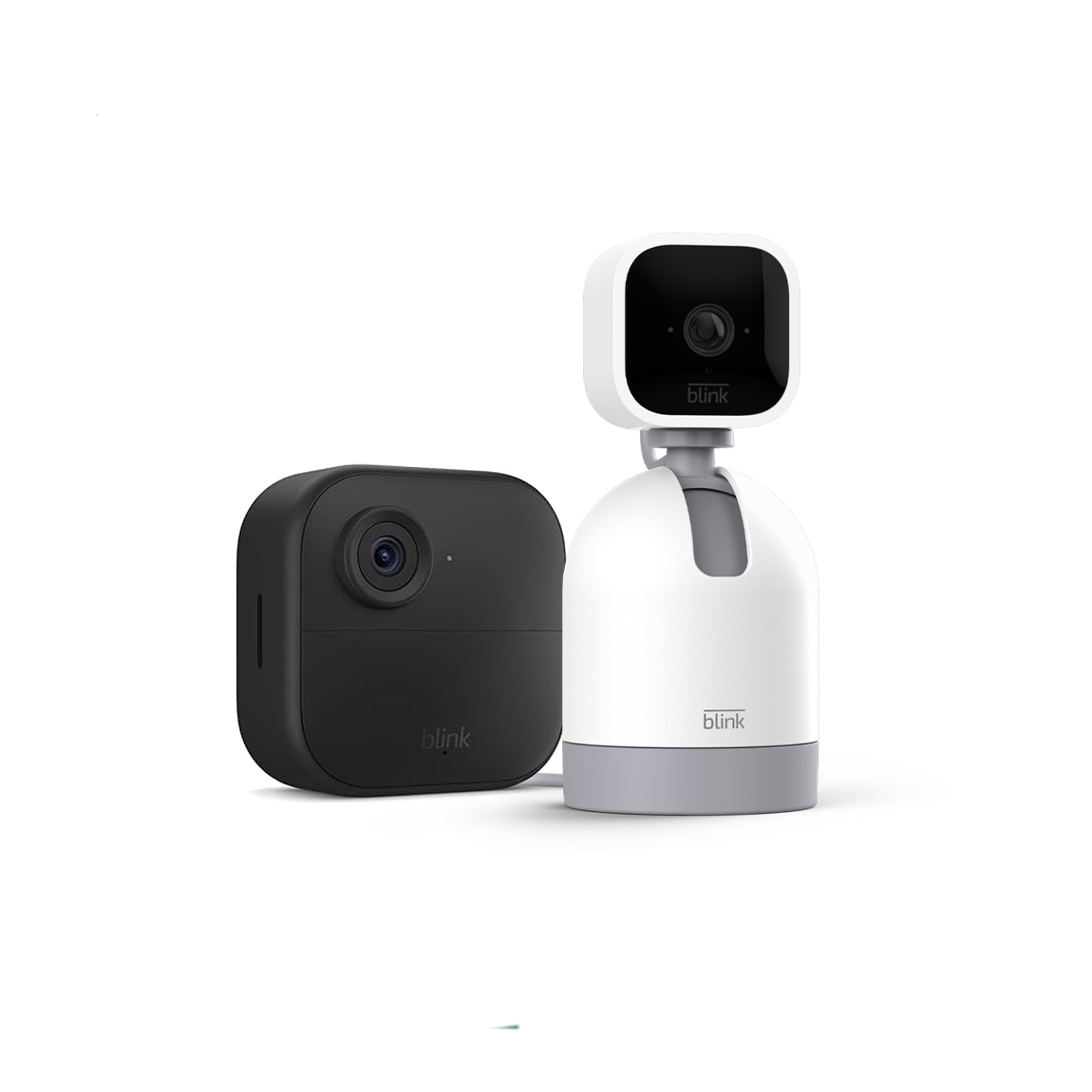 Blink Set - mit Outdoor 4 Außenkamera + Mini Pan-Tilt Innenkamera - Schwarz