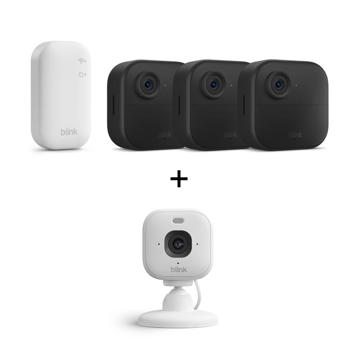 Blink Outdoor 4 - 3-Kamera System + Mini 2K