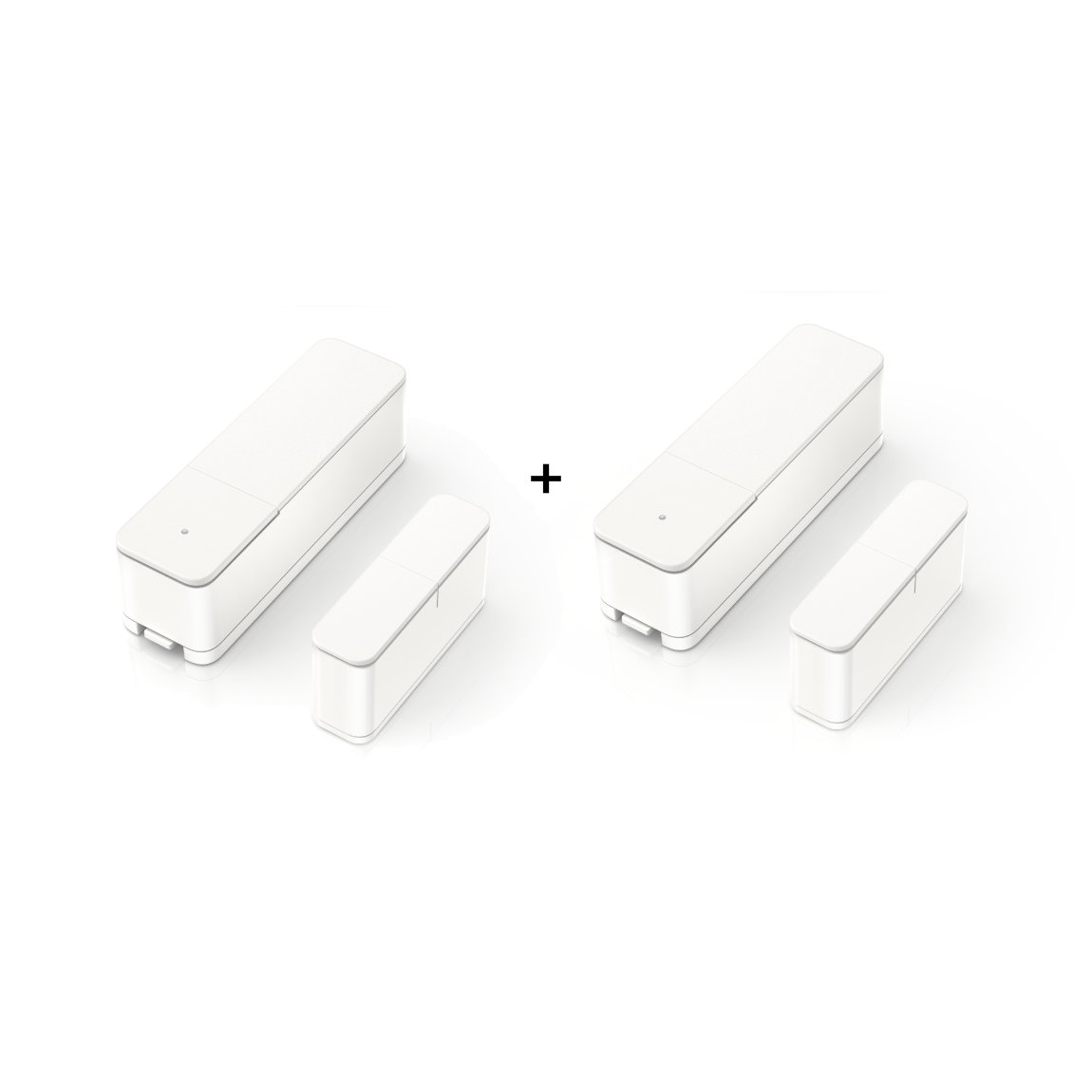 Bosch Smart Home Tür-/ Fensterkontakt II Plus - 2er-Set - Weiß