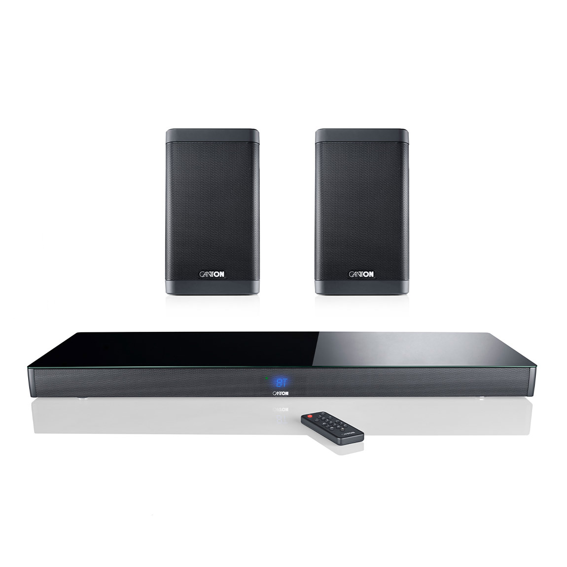 Canton Smart Sounddeck 100 (2nd Gen) + Smart Soundbox 3 Stereo Set (2nd Gen) (+GRATIS Hombli Lichterkette)