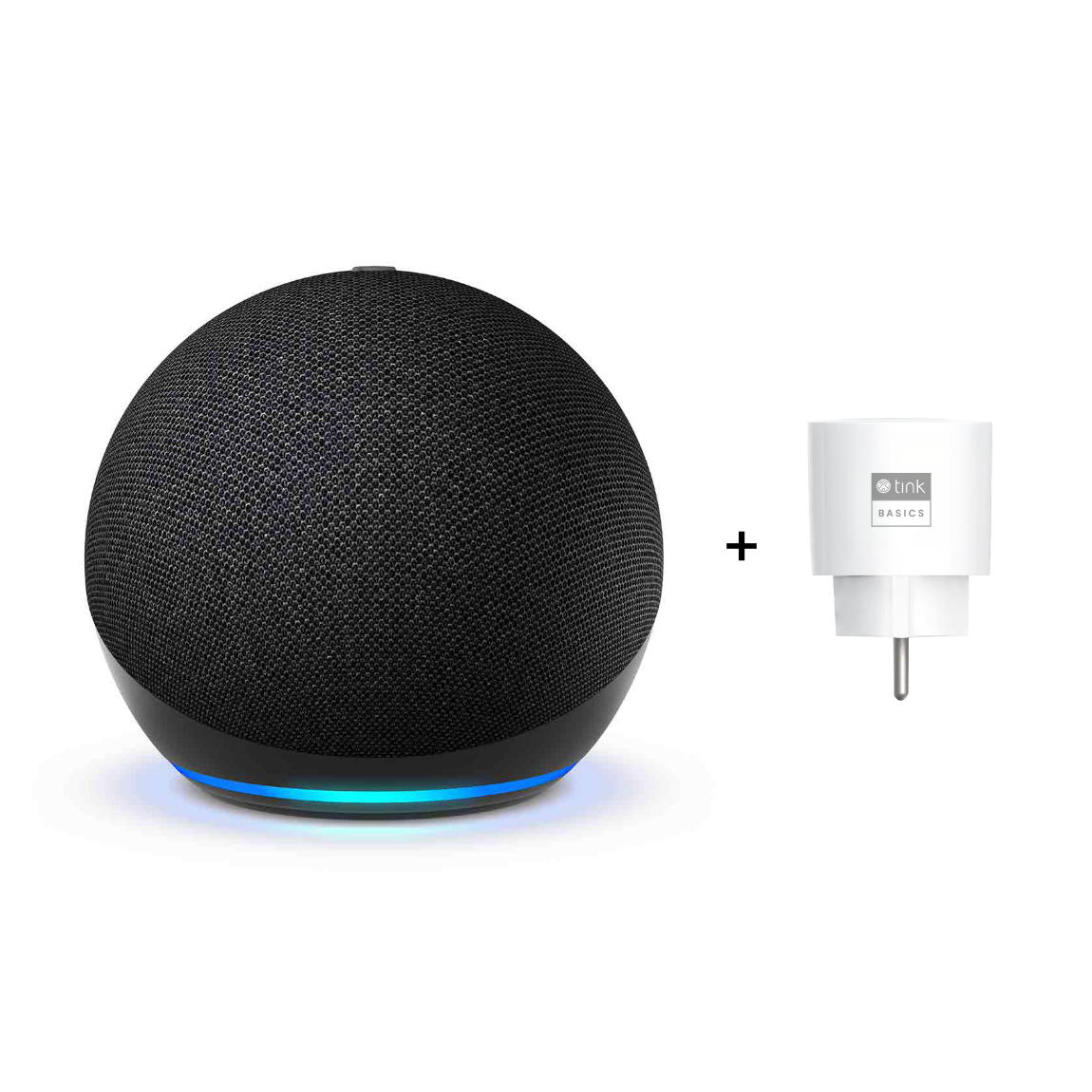 Amazon Starter Set - mit Echo Dot (5th Gen) + tink Basics Matter Smart Plug