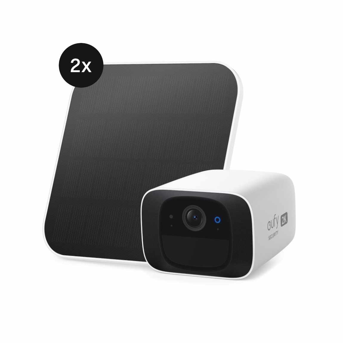 eufy SoloCam C210 + Solarpanel - 2er-Set