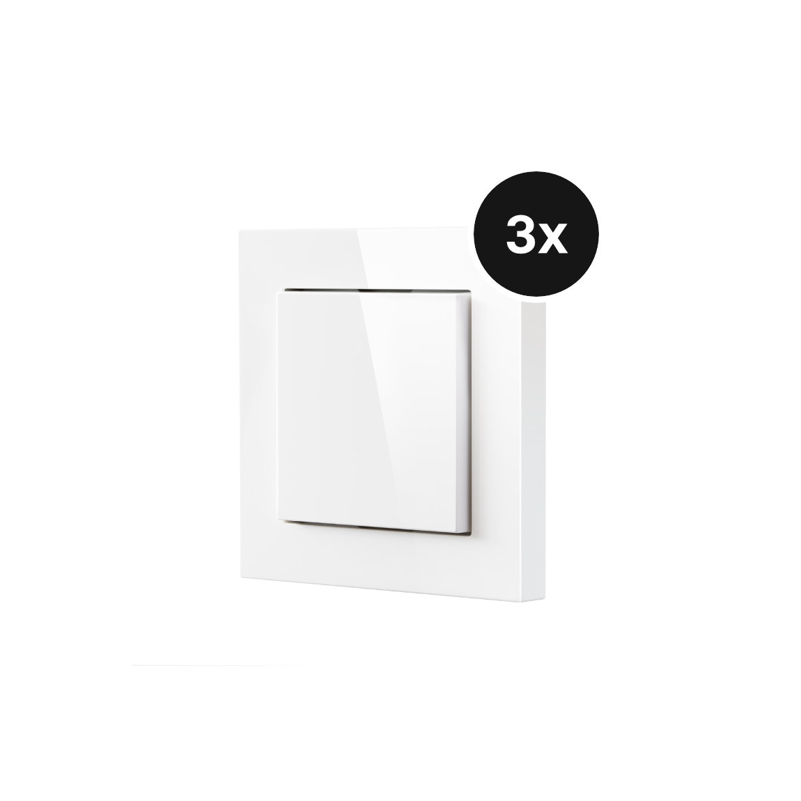 Eve Light Switch (2. Generation) Unterputzschalter - 3er-Set