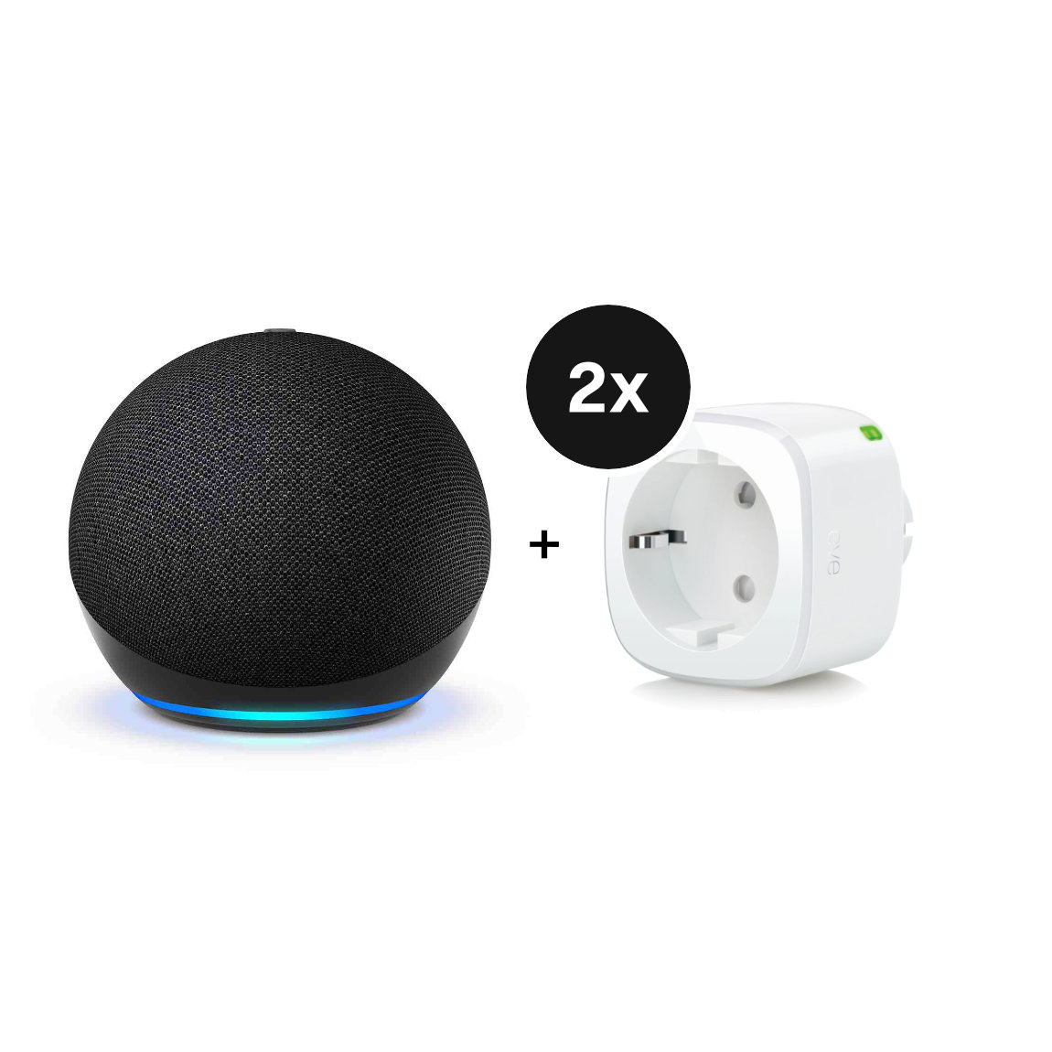 Amazon Echo Dot + Eve Energy Matter - 2er-Set