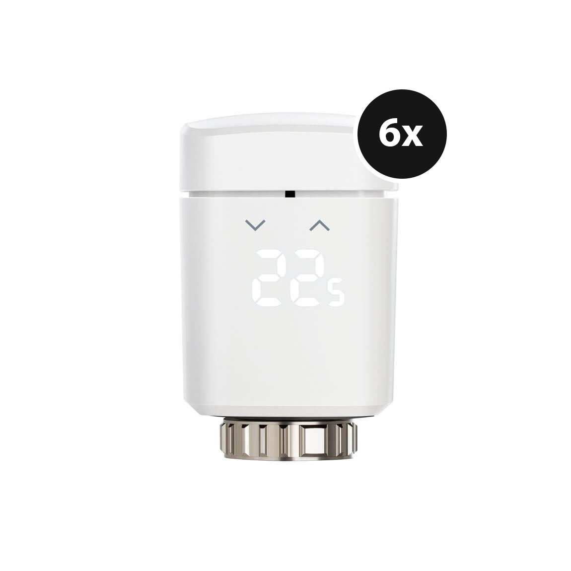 Eve Thermo Matter - Heizkörperthermostat - 6er-Set