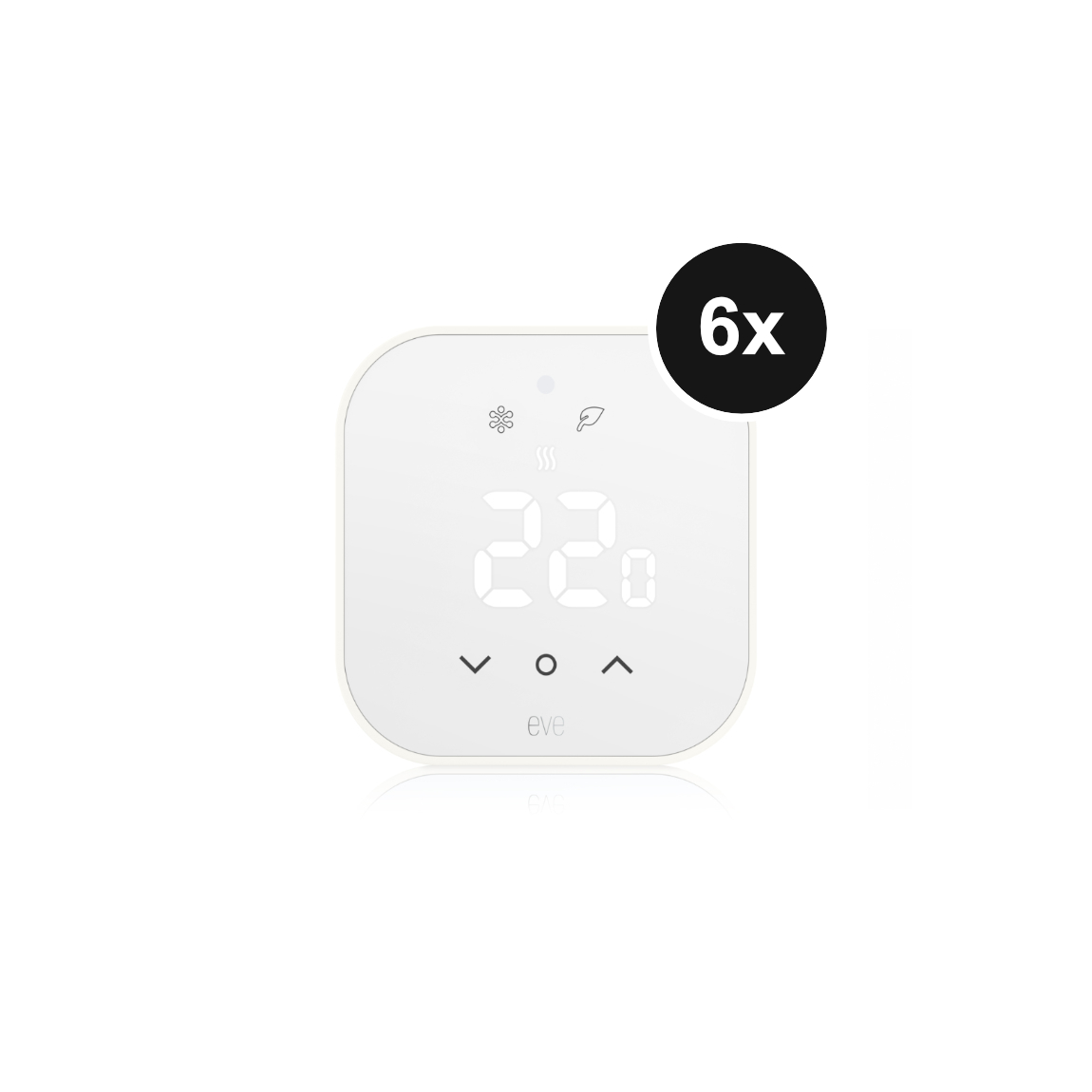 Eve Thermostat - für Fußbodenheizungen - 6er-Set