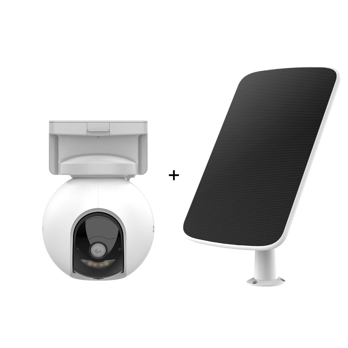 EZVIZ HB8 2K-Kamera + Solarpanel - Weiß