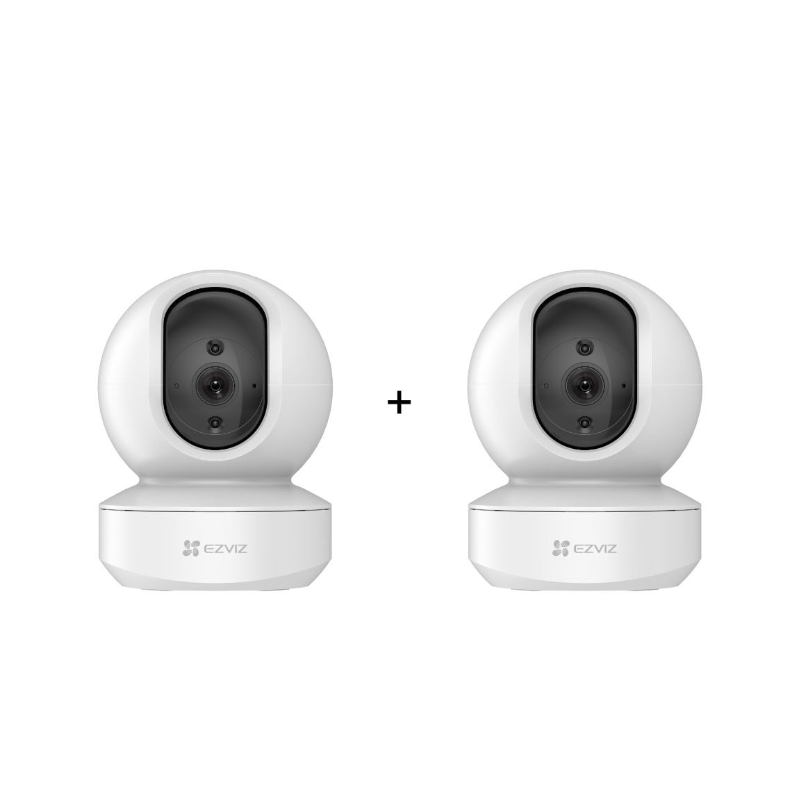 EZVIZ TY1 1080P - Schwenk- & Neige-WLAN-Kamera - 2er-Set