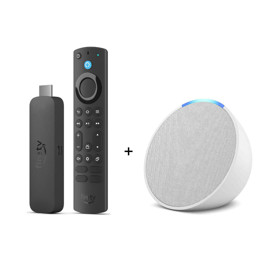 Amazon Fire TV Stick 4K Max - Neueste Generation + Echo Pop