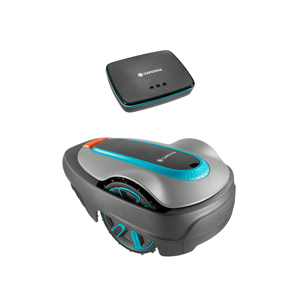 GARDENA smart SILENO city 250 - Mähroboter inkl. Gateway - Türkis