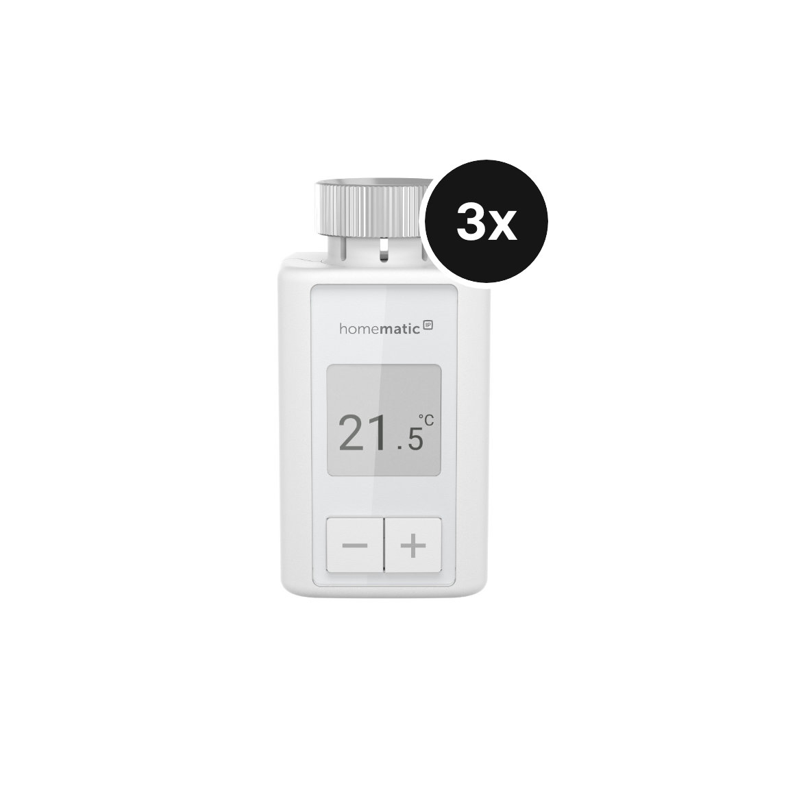 Homematic IP Heizkörperthermostat – Flex - 3er-Set