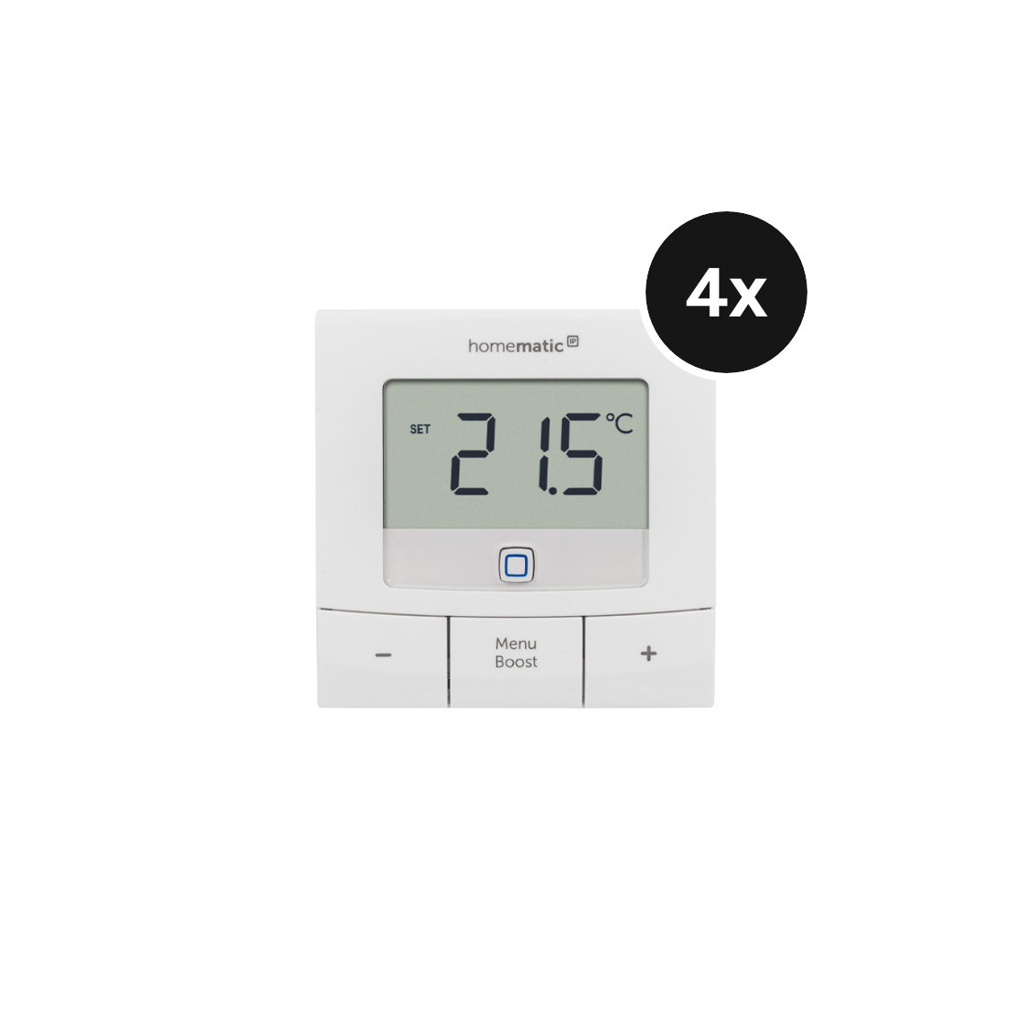 Homematic IP Wandthermostat – basic - 4er-Set