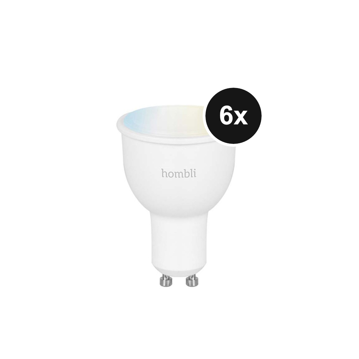 Hombli Smart Spot GU10 White-Lampe - 6er-Set