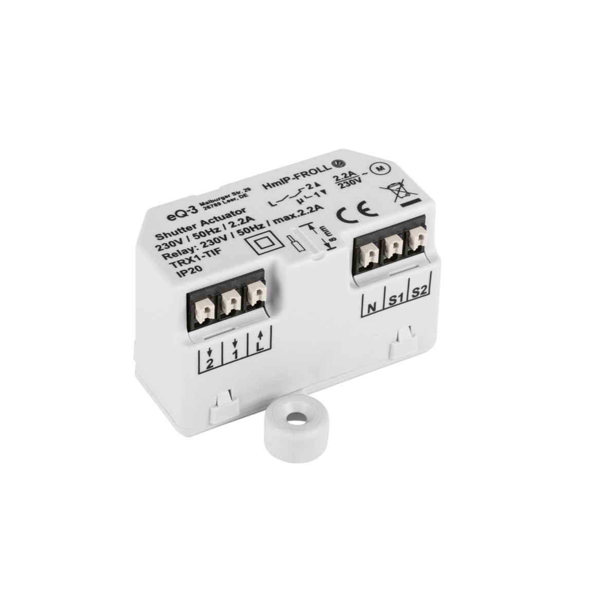 Homematic IP Rollladenaktor - Unterputz - Markisensteuerung - Weiß Image