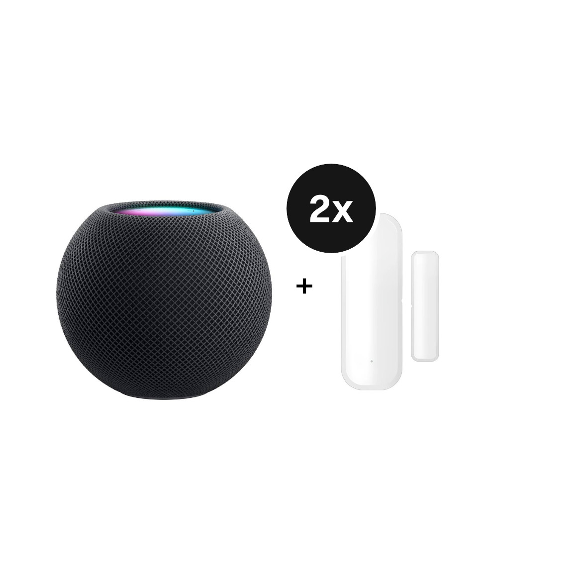 Apple Starter Set - mit HomePod mini + 2 tink Basics Matter Door & Window Sensor