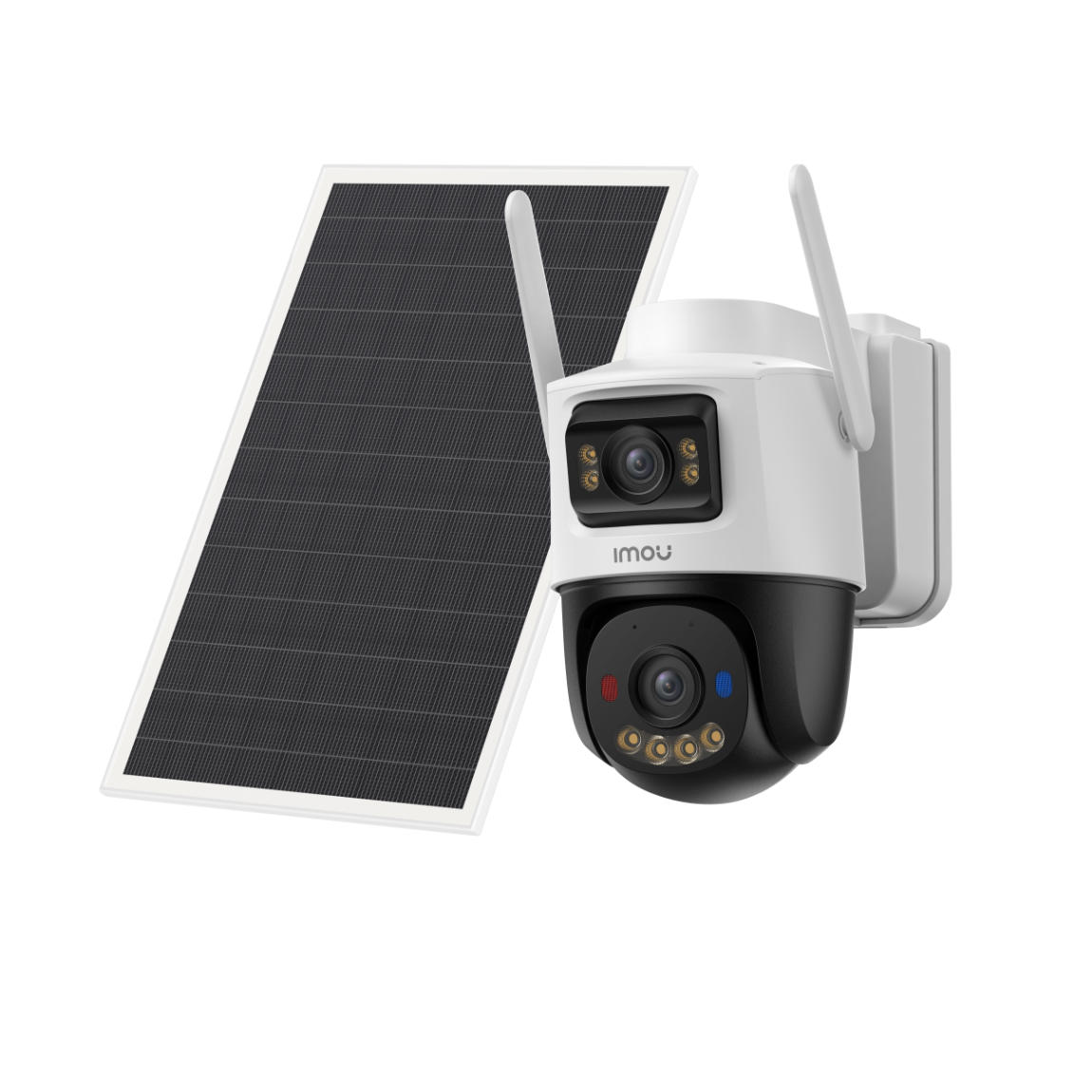 Imou AOV Dual Kit 5+5MP - 10MP Dual-Lens WLAN & 4G Außenkamera mit Solarpanel & Always-On-Video - 2er-Set