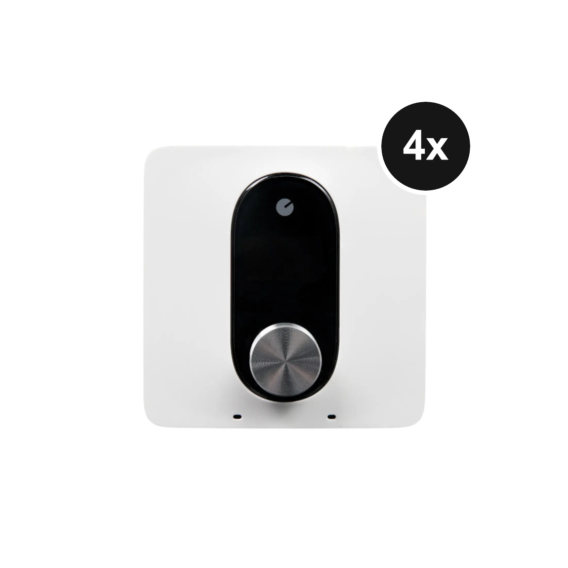 LinkedGo Smartes Heizungsthermostat für Fußbodenheizungen - powered by Shelly - 4er-Set (+12 Monate GRATIS Shelly Premium)