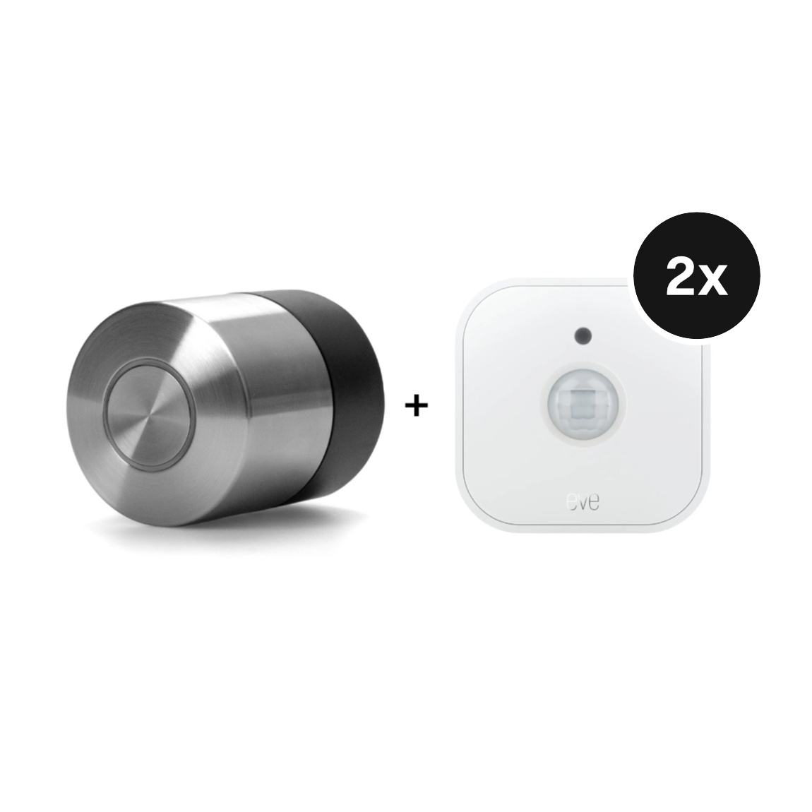 Nuki Smart Lock Pro (5. Gen) + 2 Eve Motion Matter - Bewegungssensor
