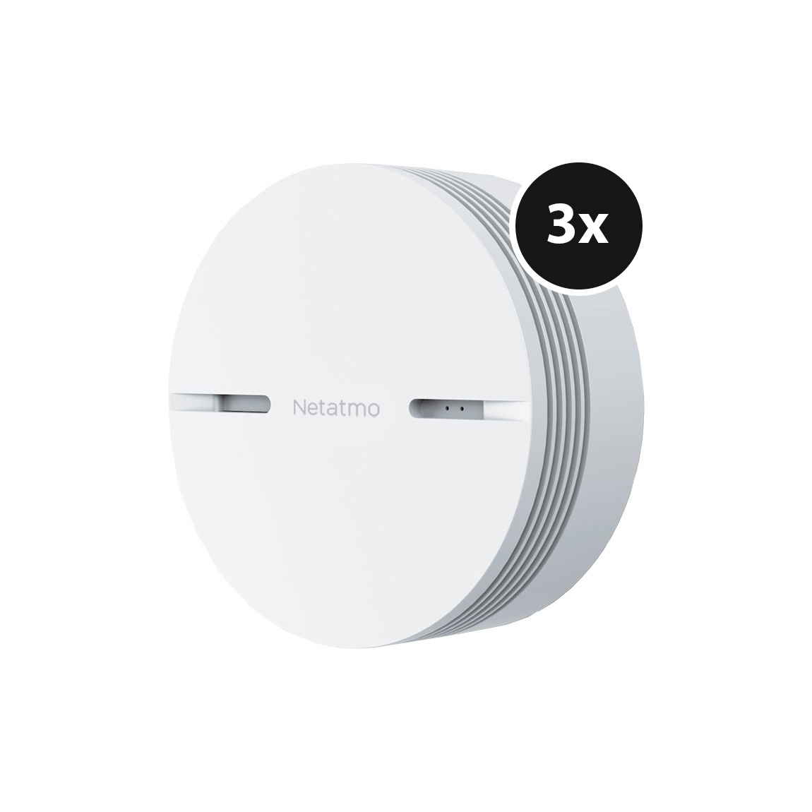 Netatmo Smarter Rauchmelder - 3er-Set - Weiß