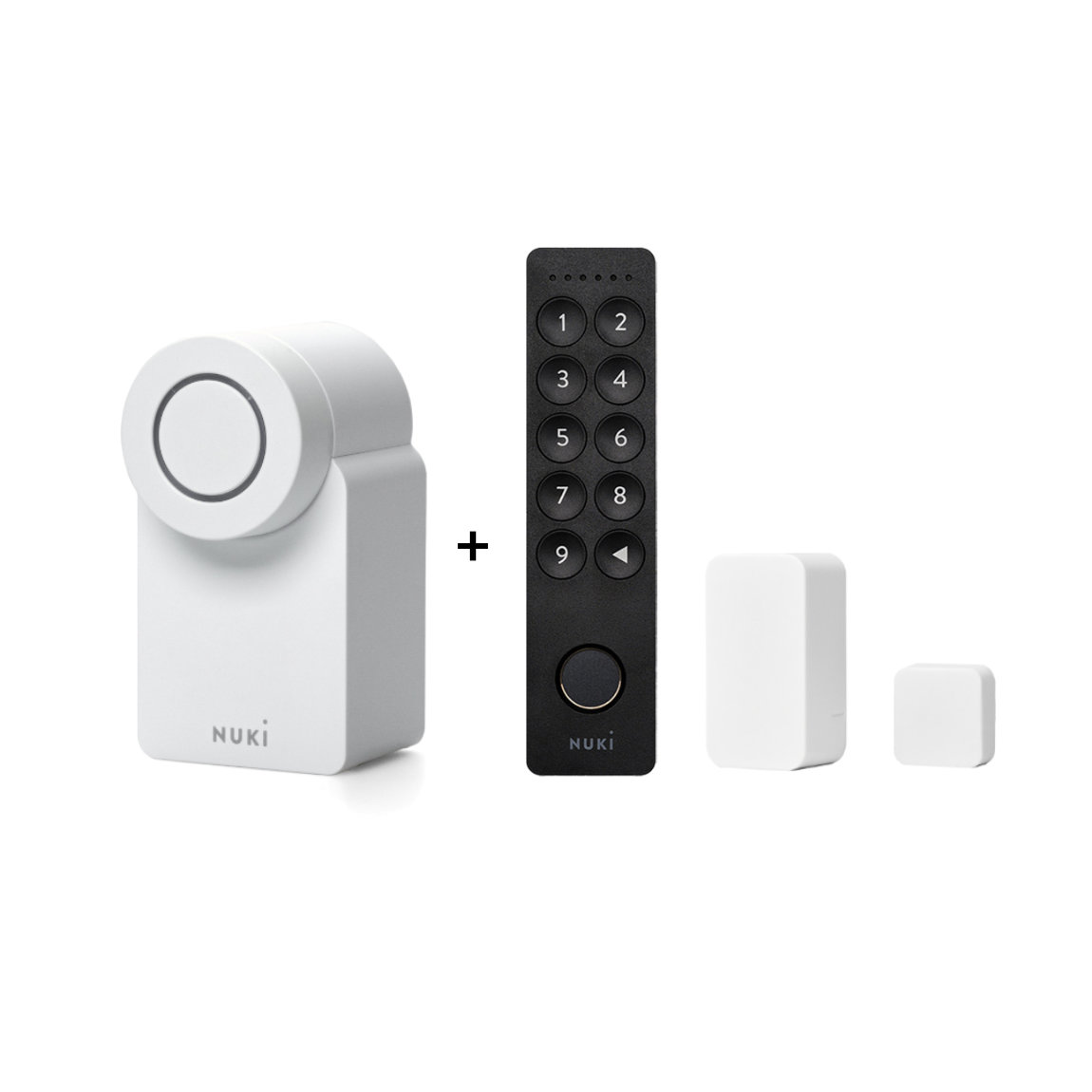 Nuki Smart Lock Go + Keypad 2.0 + Door Sensor (+GRATIS Hombli Lichterkette)