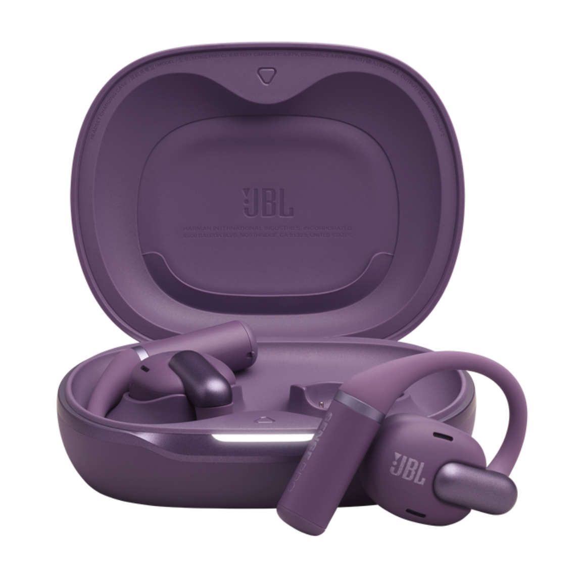 Kopfhörer JBL Sense Pro kabellos TWS Bluetooth mit Geräuschreduzierung IP54 lila