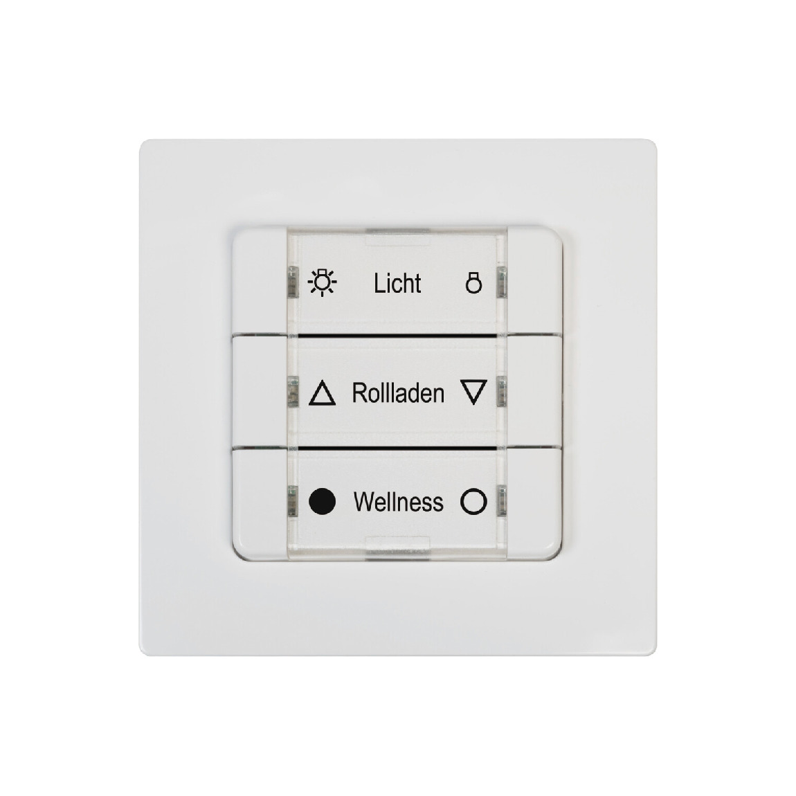 HOMEPILOT Wandtaster smart - 3 Gruppen - Weiß