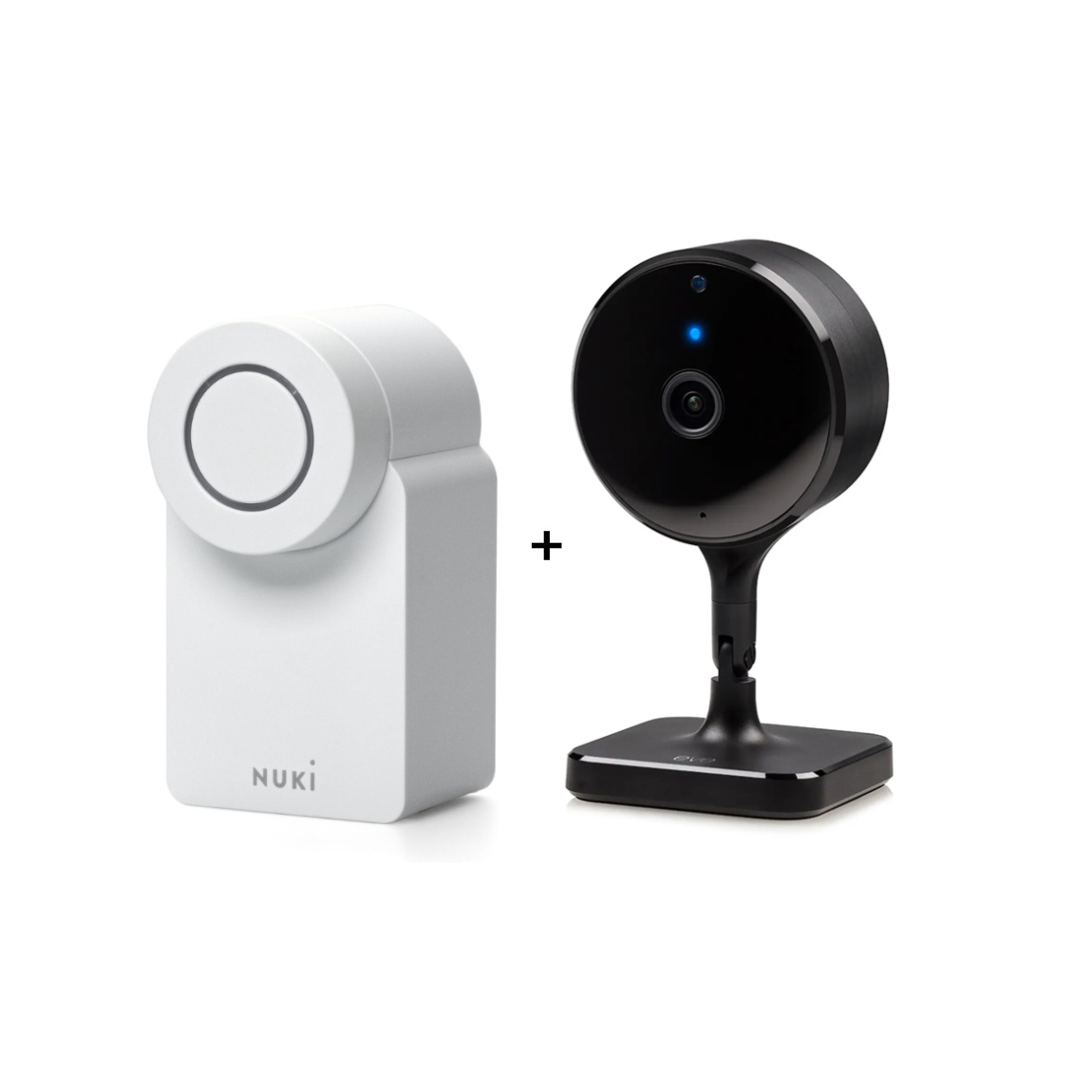 Apple Home Set - mit Nuki Smart Lock Go + Eve Cam (2nd Gen) - Innenkamera