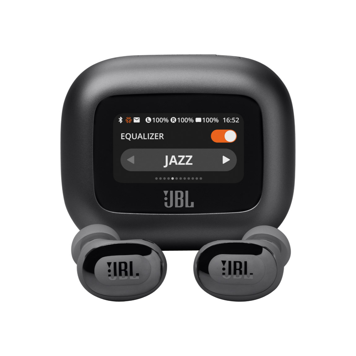 JBL Live Buds 3 - Kabelloser In-Ear Noise Cancelling Kopfh&ouml;rer mit Smart Charging Case - Schwarz
