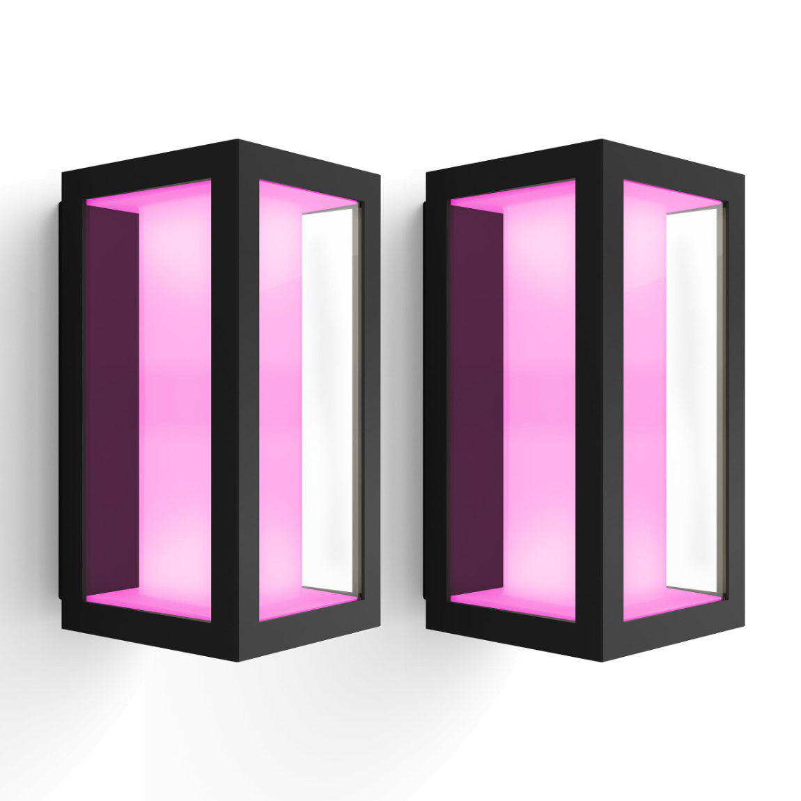 Philips Hue White & Color Ambiance Impress Wandleuchte schmal 1180 lm 230V - 2er-Set