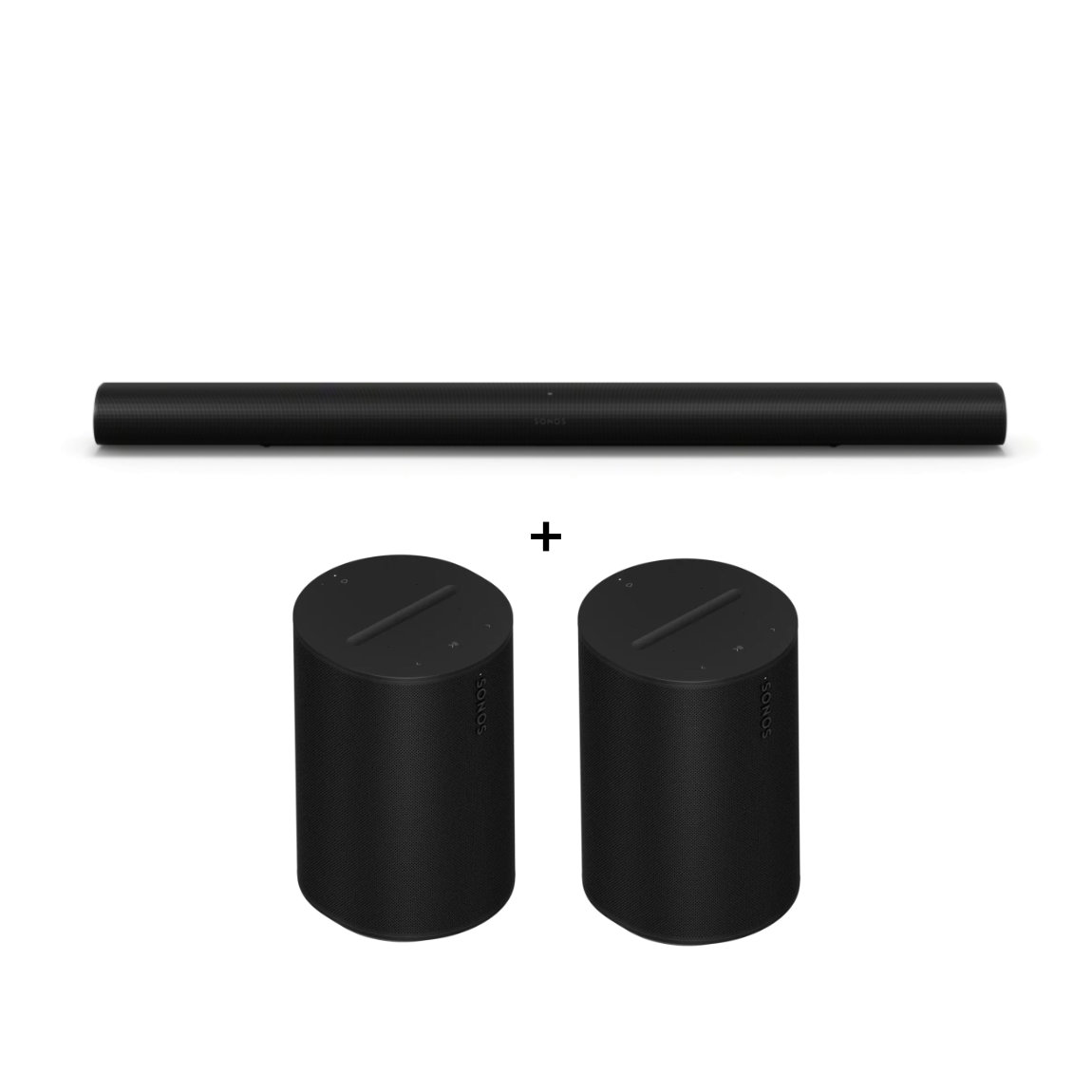 Sonos Entertainment Set - mit Arc und 2x Era 100 - Schwarz