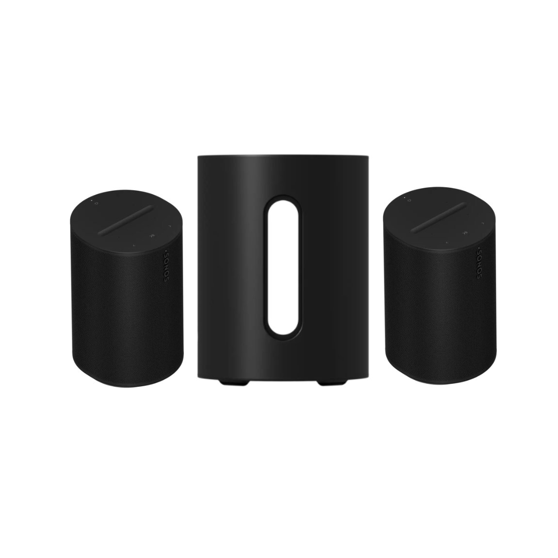 Sonos Stereo Set - mi 2x Era 100 + Sub Mini - Schwarz