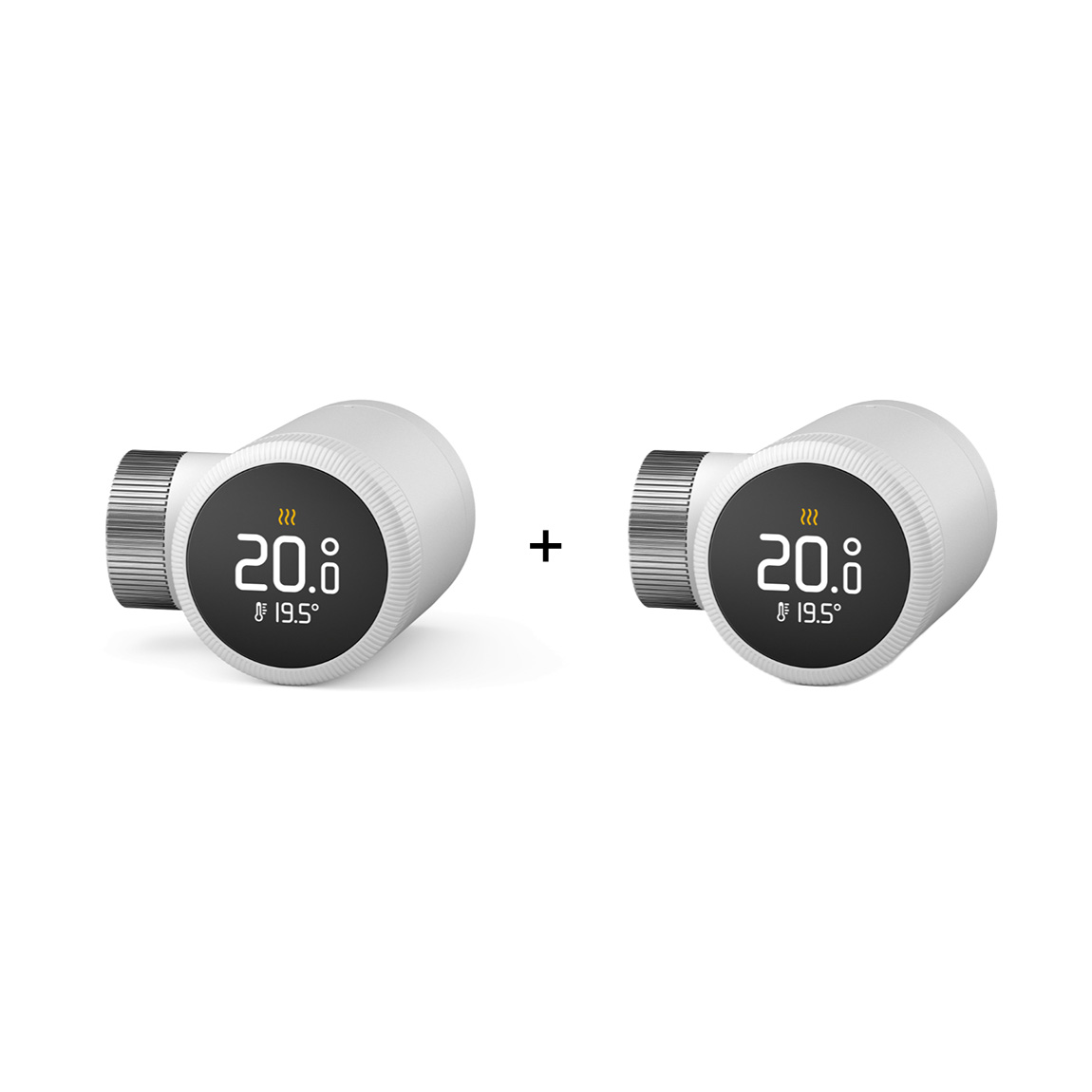 tado° X Starter Kit mit Smartes Thermostat für Fußbodenheizung und Einzelraumsteuerung (230V) - 5er-Set + Bridge