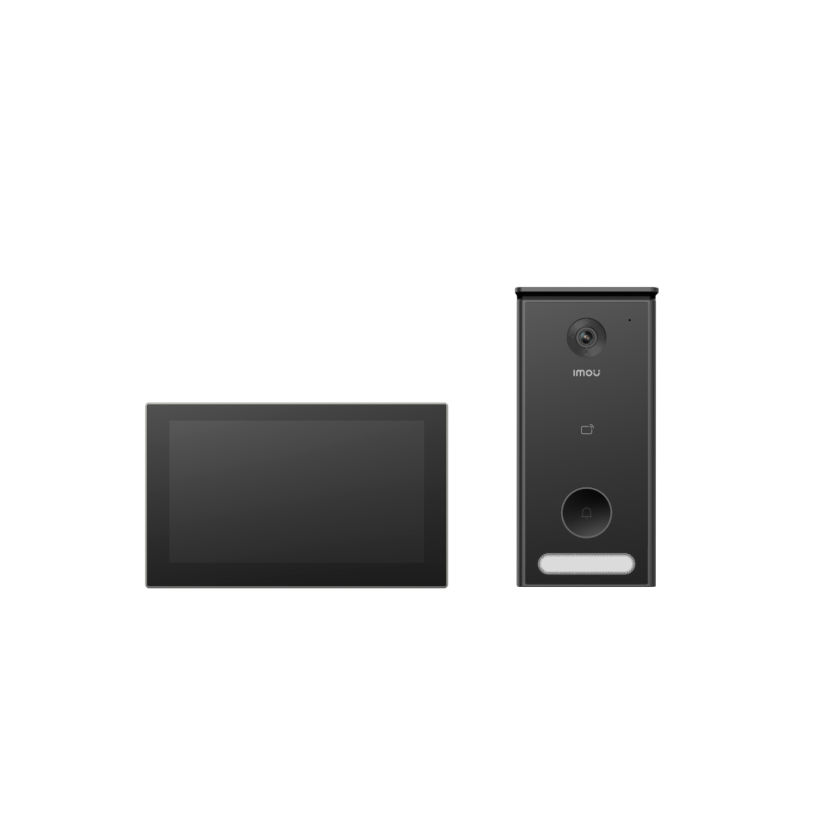 "Imou VDP7 5MP (2-Draht) - Videotürklingel mit Display (7") - Schwarz"