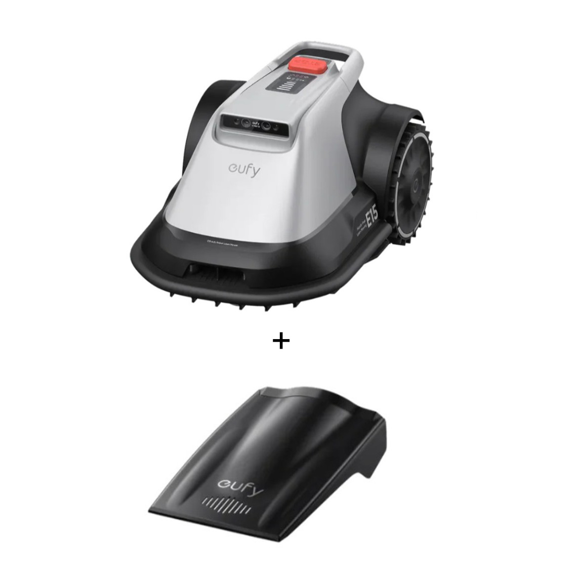 eufy Mähroboter E15 - für bis zu 800 m² + gratis Garage - Grau