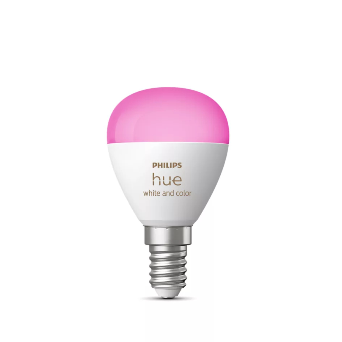 Philips Hue White & Color Ambiance Luster LED Lampe E14 - Weiß