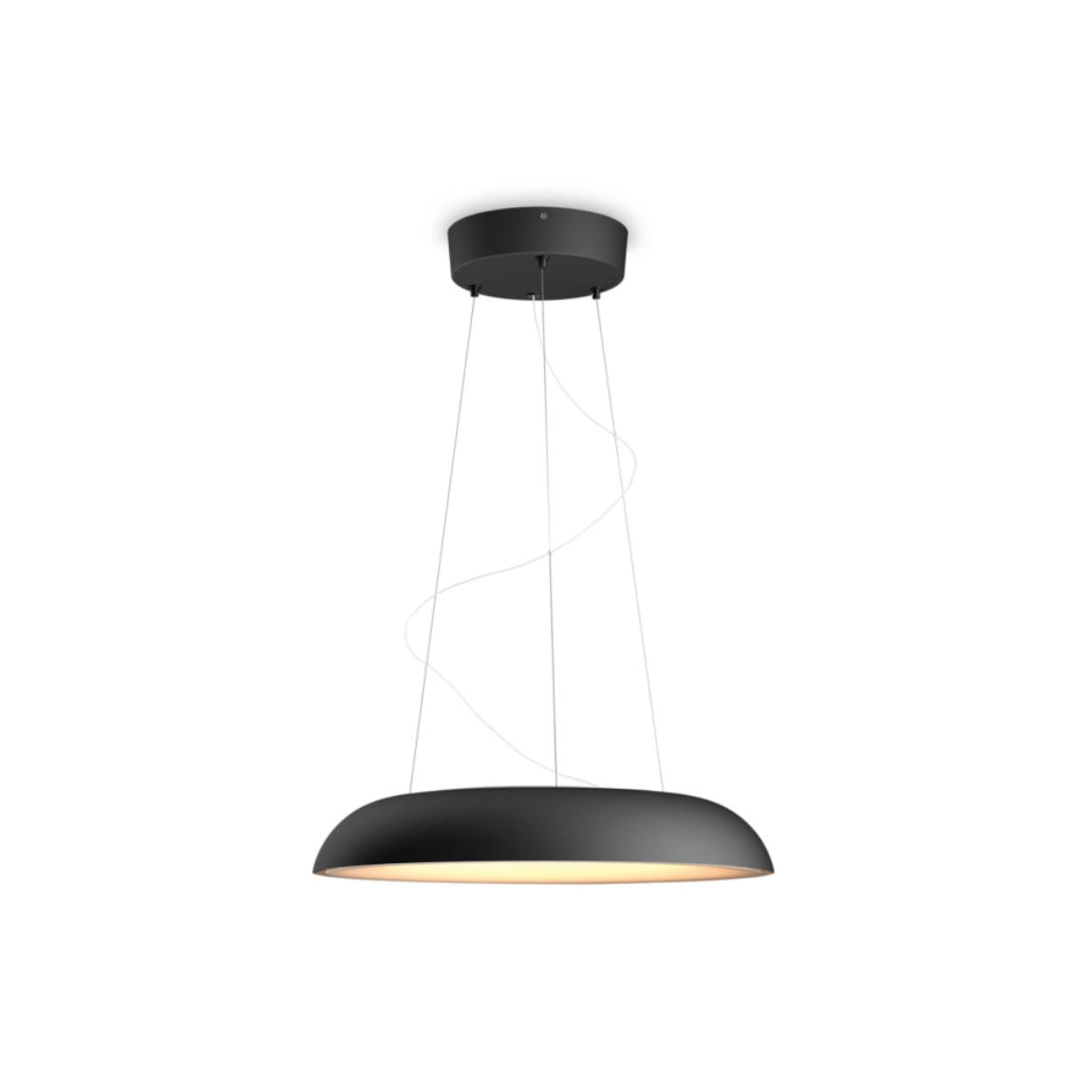 Philips Hue White Ambiance Amaze Pendelleuchte 2900lm + Dimmschalter - Schwarz