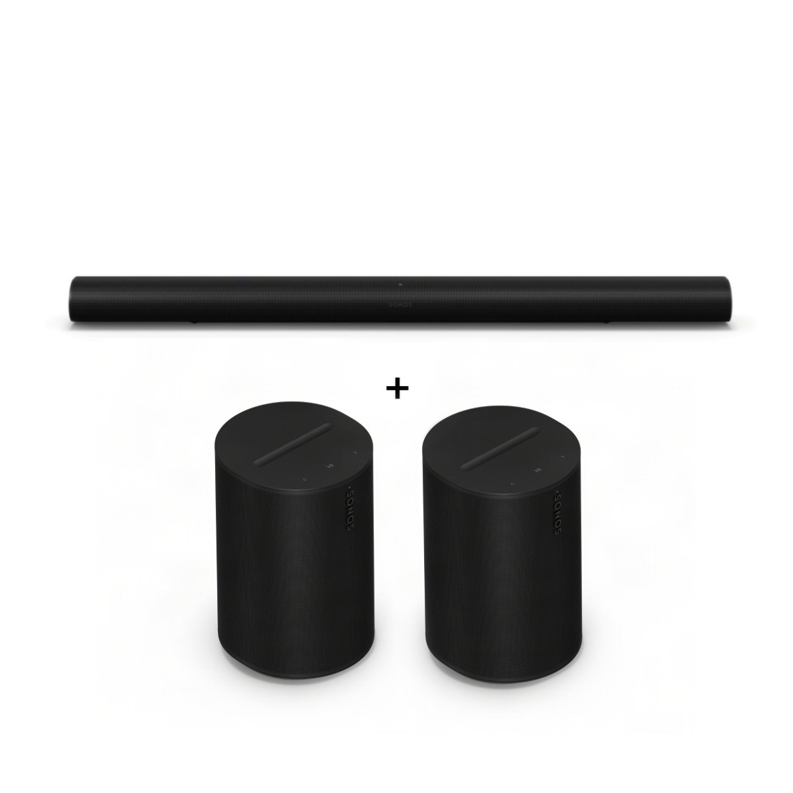 Sonos Entertainment Set - mit Arc Ultra, 2 Era 100 SL - Schwarz