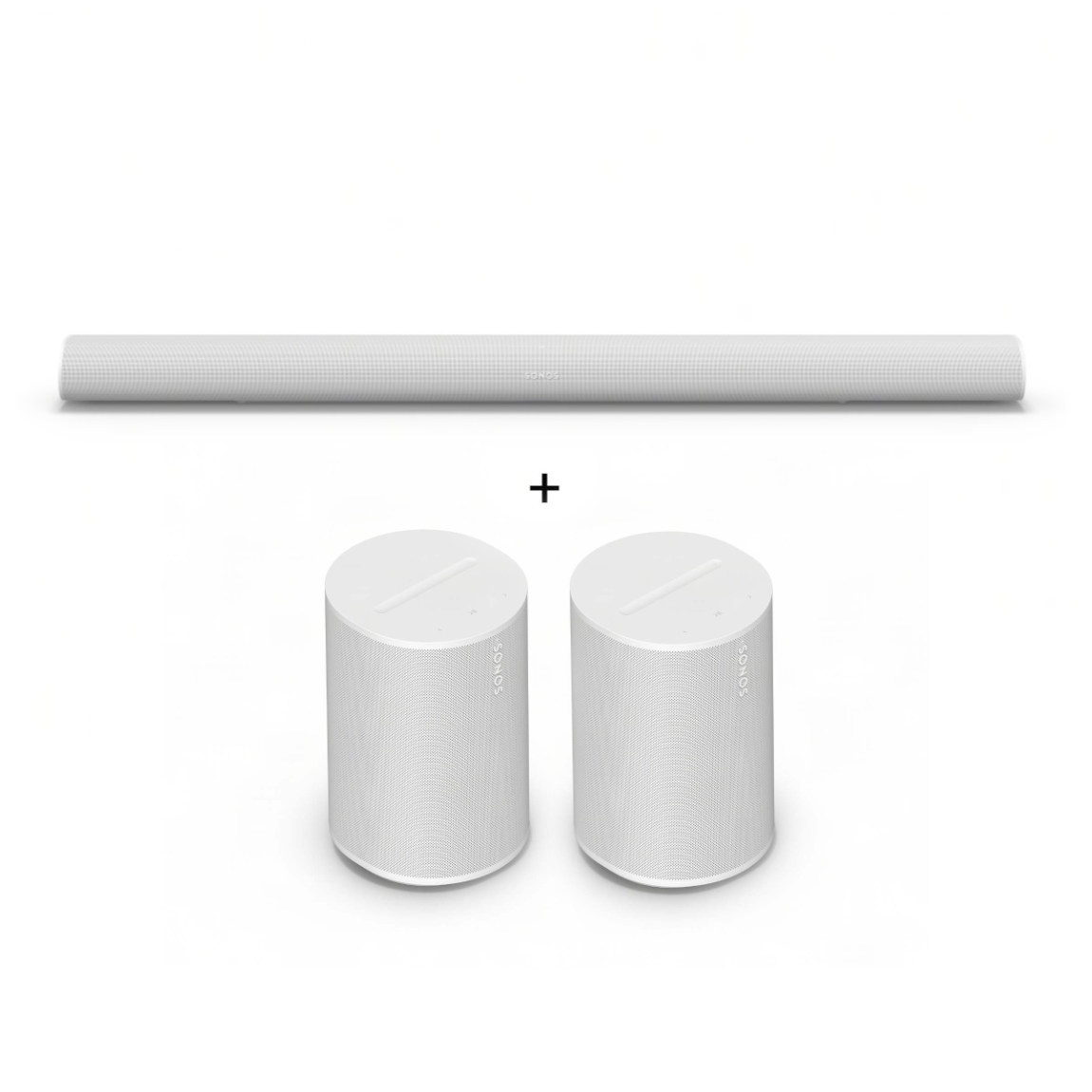 Sonos Entertainment Set - mit Arc Ultra, 2 Era 100 SL - Weiß