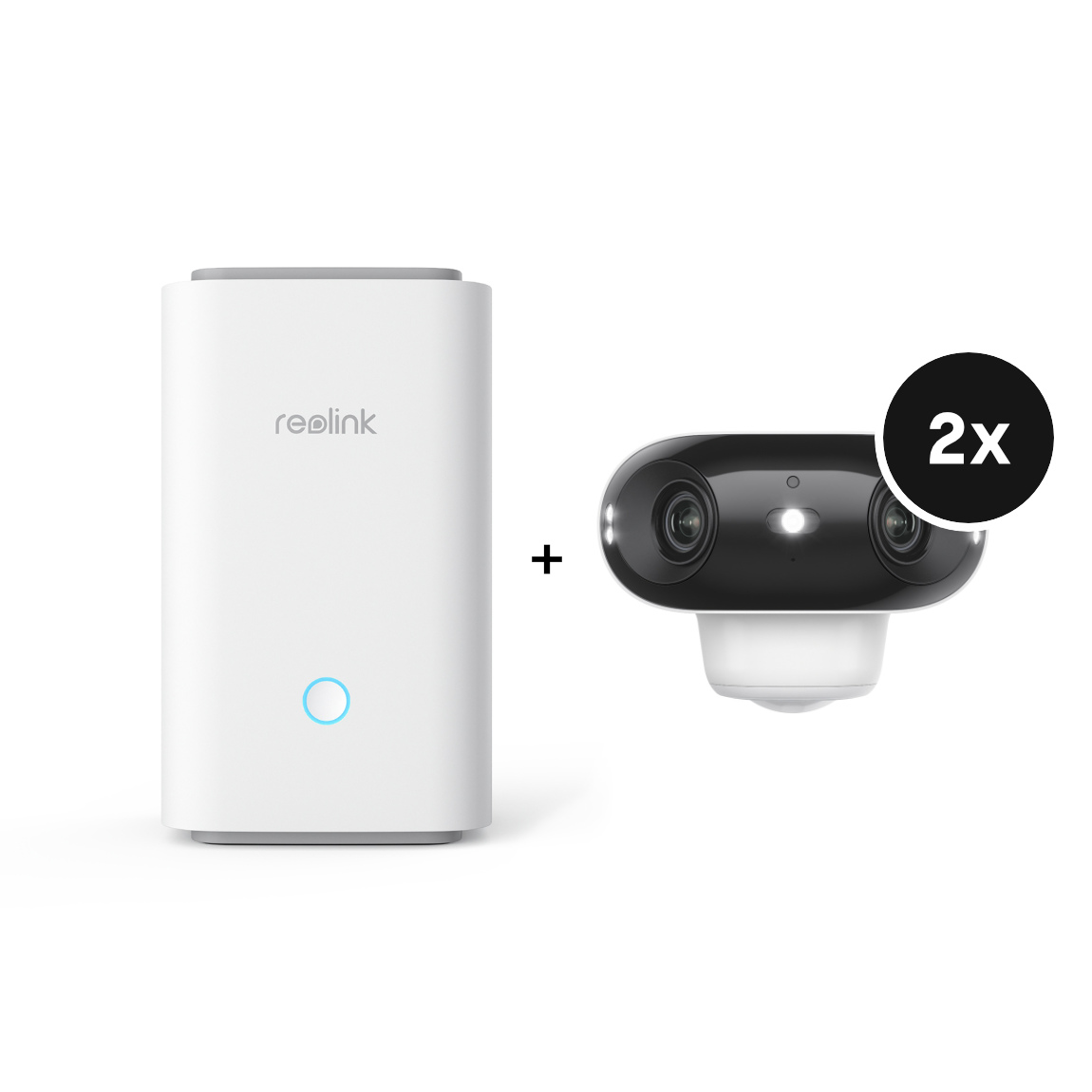 Reolink Starter Set - mit Home Hub + 2 Argus Series B740X