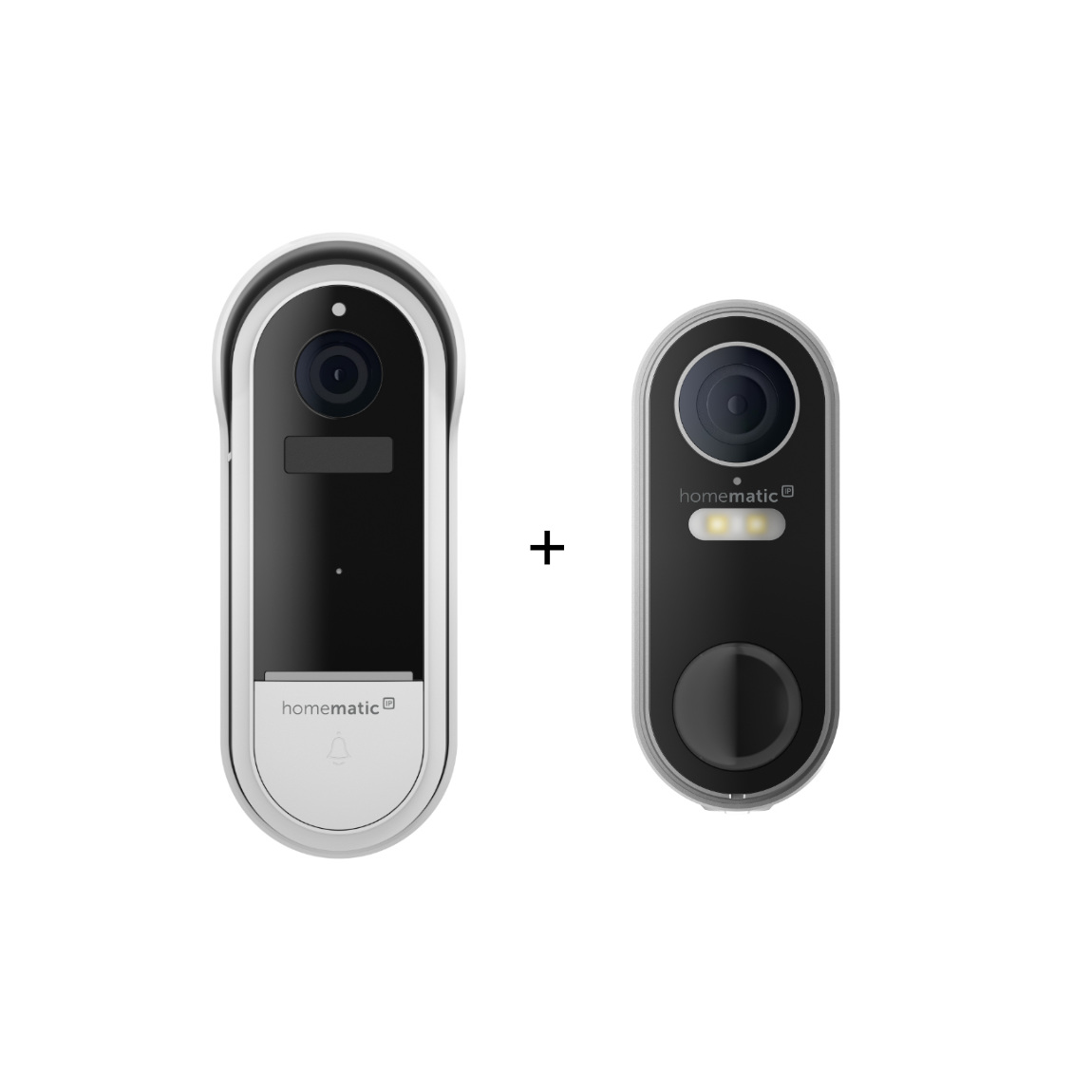 Homematic IP Set - mit Video-Türklingel + Innenkamera basic