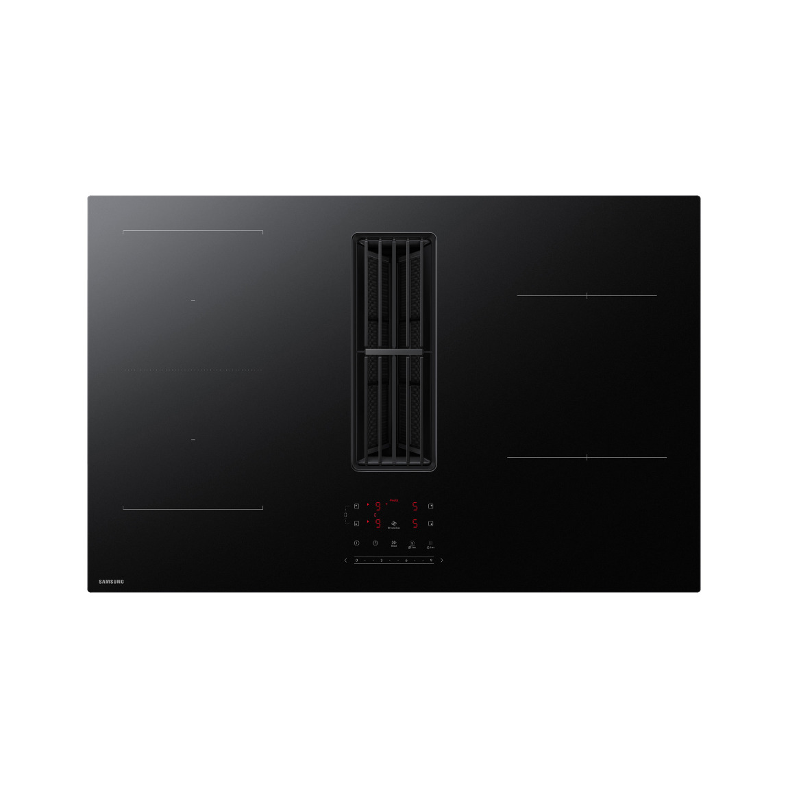 Samsung CC90H84PADUR Kochfeldabzug - 80x52 cm - Schwarz