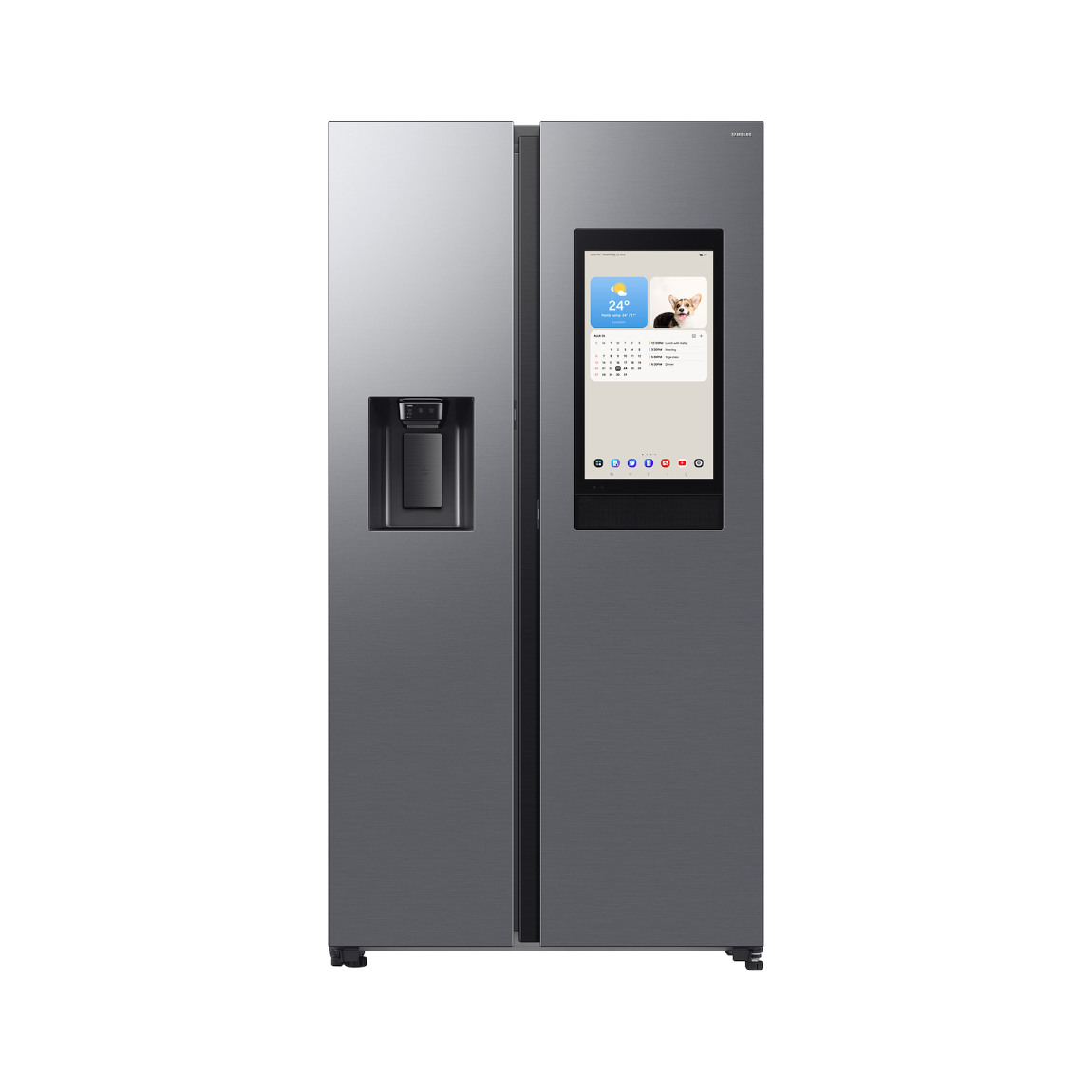 Samsung RS80F67KCTEF Multidoor-Kühlschrank - EEK C, 226 kWh/a, 634 l - Silber
