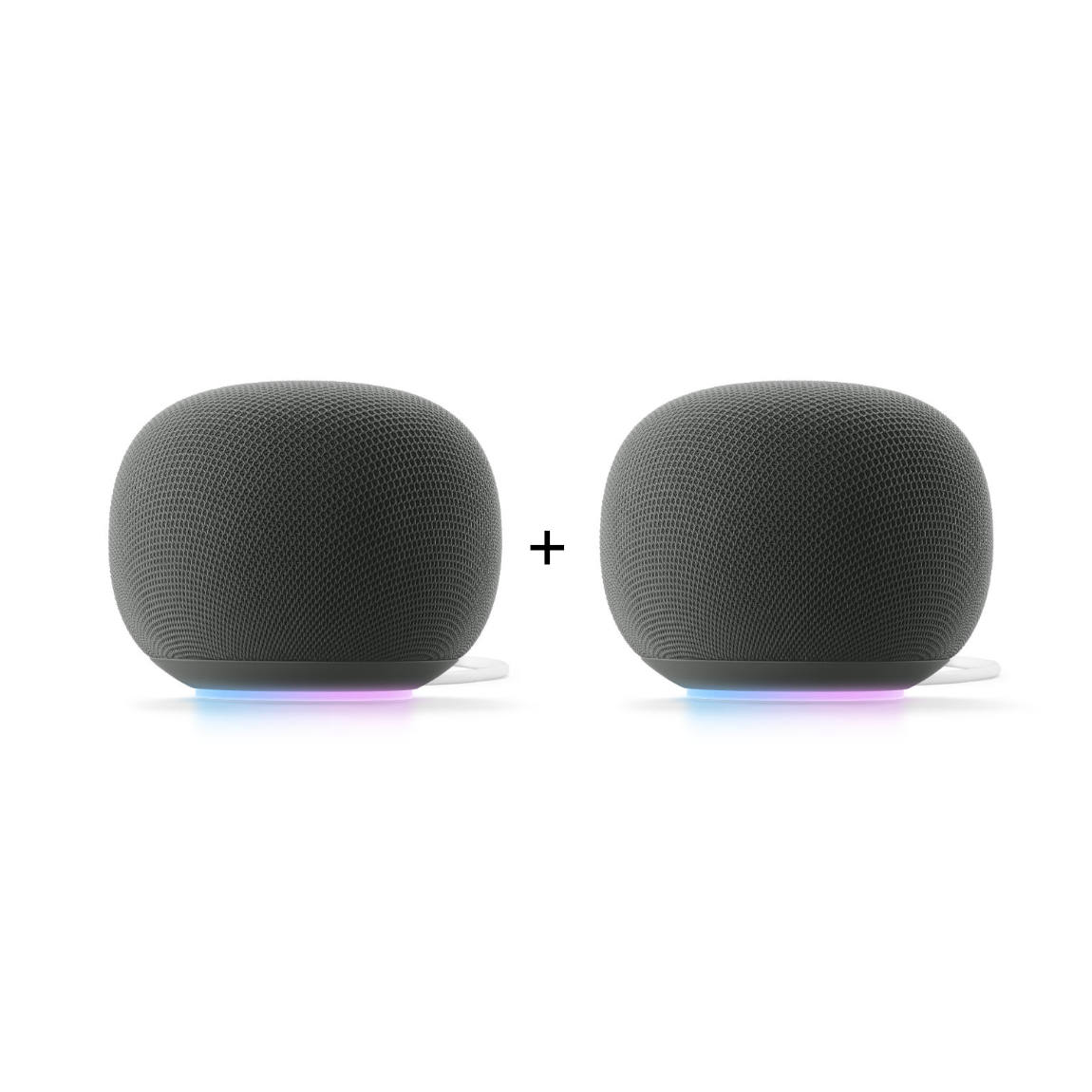 Google Starter Set - mit Home Speaker + Philips Hue Bridge Pro + 2 White Ambiance E27 Lampen