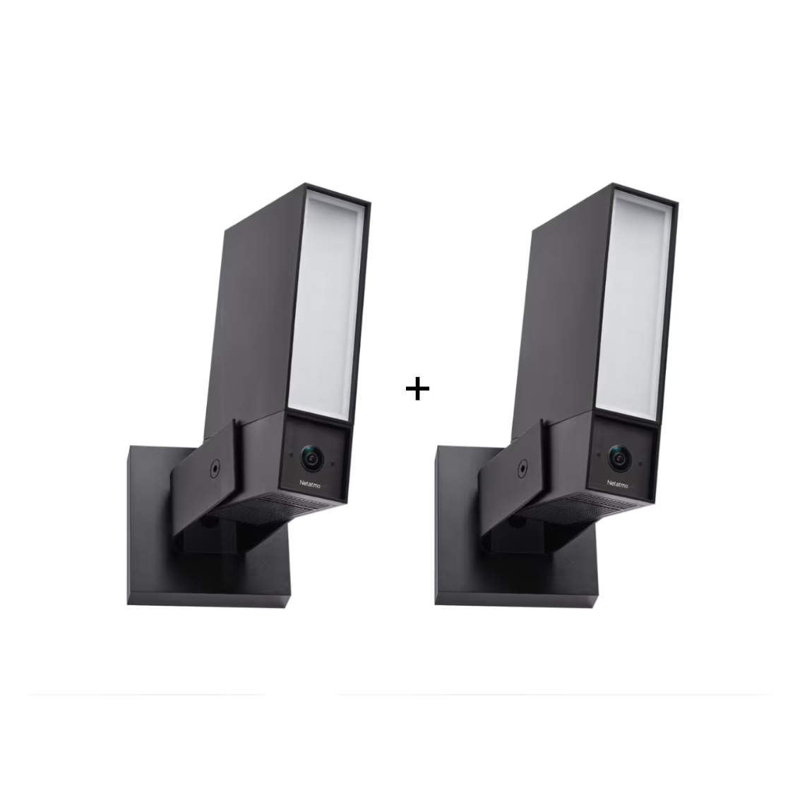 Netatmo Set - mit Außenkamera Original + Außenflutlicht